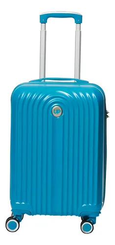 Mala Pequena Up4you Bombinhas 4 Rodas 55x23x36 Cm Luxcel Azul