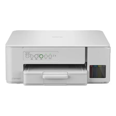 Impressora Multifuncional Brother Dcp-t436w Tanque De Tinta, Colorida, Wi-fi, Usb, Bivolt Branco 127/220v