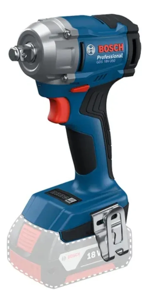 Chave De Impacto Gds 18v 350 Brushless - Somente Máquina Bosch