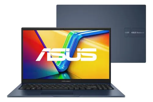 Notebook Asus Vivobook 15, Intel Core I5 1334u 1,3 Ghz, 8gb Ram, 256gb Ssd, Tela 15,6 Fhd, Windows 11 Home , Quiet Blue - X1504va-nj1737w Azul-marinho