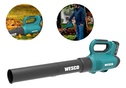 Soprador De Folhas Wesco Ws8517.9 Sem Bateria Ws8517.9 Cor Azul