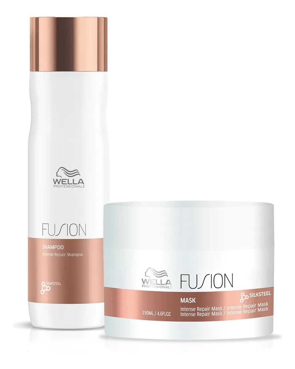 Kit Wella Professionals Fusion Shampoo E Máscara