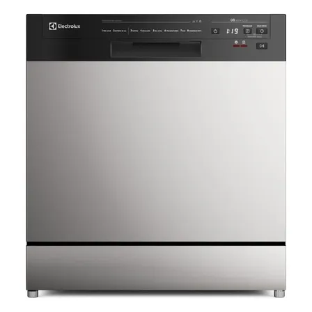 Lava-louça Electrolux Inox Com Programa Lava E Seca Ls08e Cinza 220v