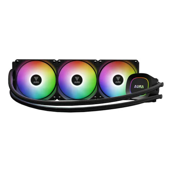 Water Cooler Gamdias Aura Gl360 Lite Preto Argb Am5 Lga 1851