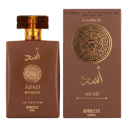 Perfume Masculino Amadeirado Asad Bourbon 100ml Isabelle La Belle