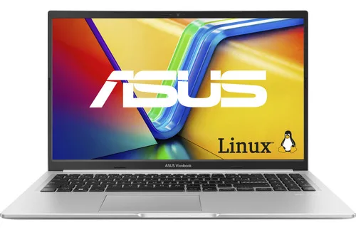 Notebook Asus Vivobook 15 M1502, Amd Ryzen 7, 8 Gb Ram, 512 Gb Ssd, Keepos Linux, Cool Silver - M1502ya-nj611