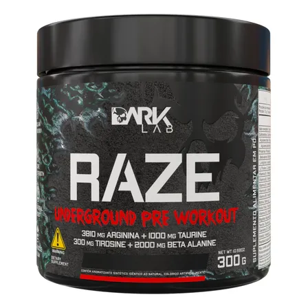 Pre Treino Raze Melancia 300g Dark Lab