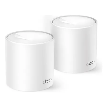 Tp-link Deco X10 (2-pack) Roteador Mesh Wifi6 Ax1500 Cobre Até 360m²