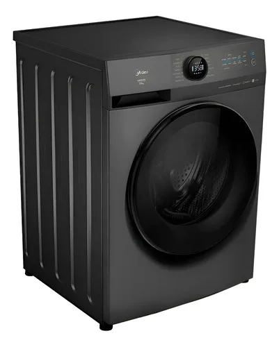 Lava E Seca 11kg Titanium Slim Conectada Midea Cinza-escuro