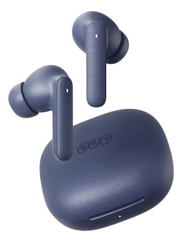 Fone Qcy Buds T43 Bluetooth 5.3 Enc Ipx4 Cor Azul