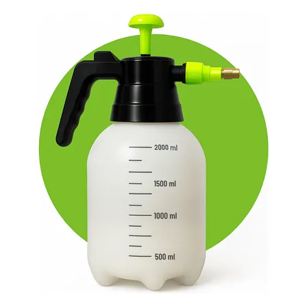 Pulverizador Borrifador Manual Pressão 2 Litros Profissional Thomhome
