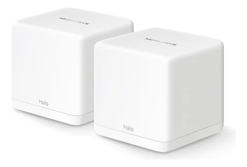 Roteador Mesh Wi-fi 6 Mercusys Halo H60x Gigabit 2 Pcs
