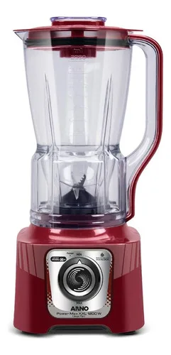 Liquidificador Arno Powermax Ln86 Carmim 3,1 L 1200w 220v Bordô 127v