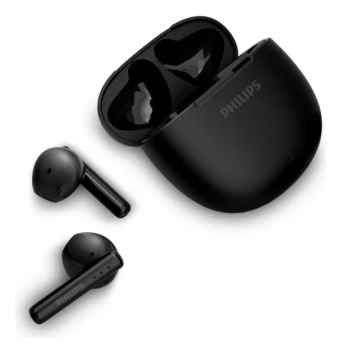 Fone De Ouvido Sem Fio Philips Bluetooth Preto Tat1139bk/00