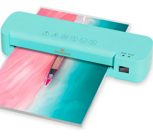 Laminadora A4 70mic 100mic Plastificacao Quente Rapida Compacta Antienrosco Silenciosa Mecolour