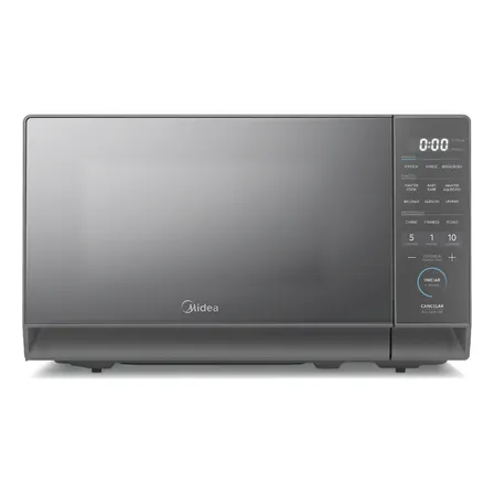 Micro-ondas 20l Prata Porta Espelhada Mastercook Midea 127v