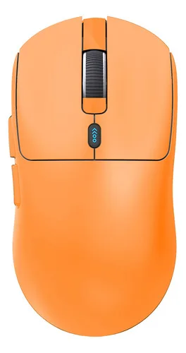 Mouse Gamer Sem Fio Bluetooth Tri Mode 18000 Dpi Paw3311 Recarregável Fire Phoenix Bk-r1x Laranja