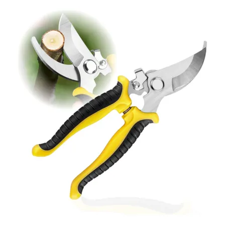 Tesoura Alicate De Poda Para Jardinagem Galhos Folhas E Plantas