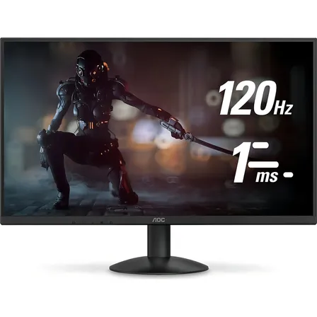 Monitor 27 Aoc Gamer 27b30h3/57, Full Hd, Ips, 120hz, 1ms Cor Preto 127/220v