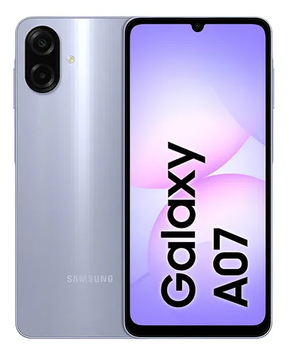 Celular Samsung Galaxy A07 256gb, 8gb, Câmera 50mp, Tela 6.7 , Proteção Ip54, Processador 6nm - Violeta