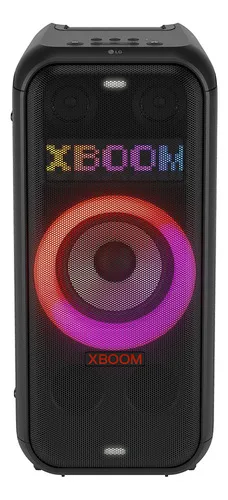 Caixa de som Bluetooth LG XBOOM 250W RMS, 20 horas de bateria, IPX4, Iluminação de Festa e Visor de Pixel LED - XL7T