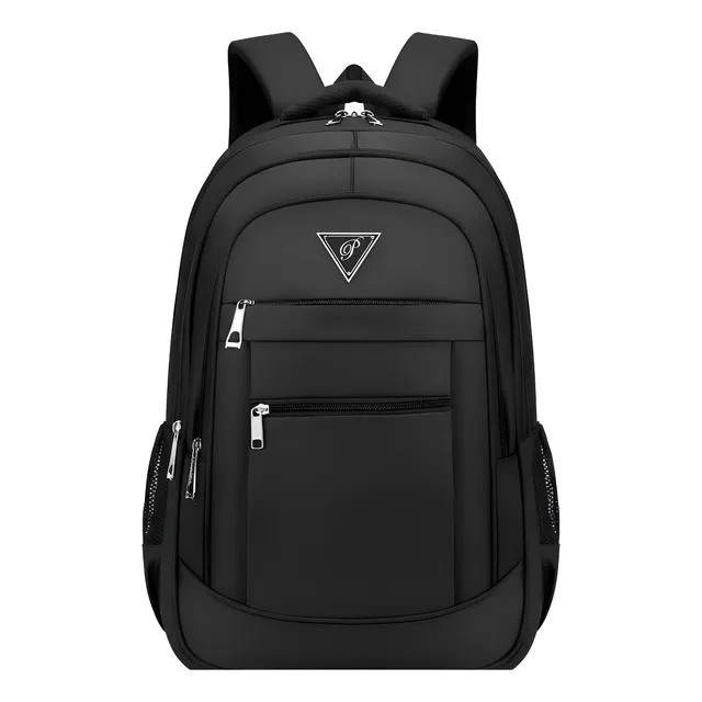 Mochila Escolar Reforçada Impermeável Pittoresco Preta 45L P/ Notebook 15.6"