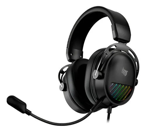 Headset Gamer Pichau Azuris Drivers 50mm Preto Pch-azrs-bl01