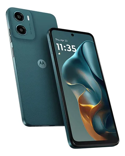 Smartphone Motorola Moto G05 - 128gb 12gb (4gb Ram + 8gb Ram Boost) E Camera 50mp Com Ai Bateria De 5200 Mah Tela 6.7 Com Superbrilho - Verde