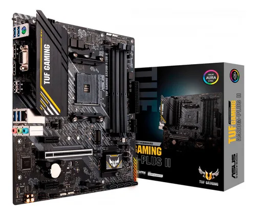 Placa Mae Asus Tuf Gaming A520m-plus Ii Ddr4 Preto