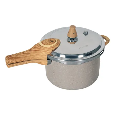 Panela De Pressão Ceramic Life Pressure 4,2l Areia Brinox Bege