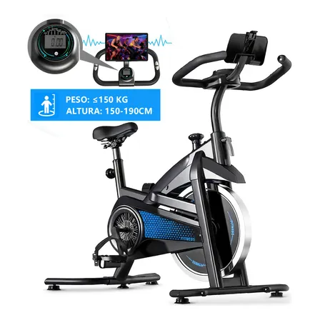 Bicicleta Spinning Petrilaw RT Cardio Volante 8kg Suporta 150kg