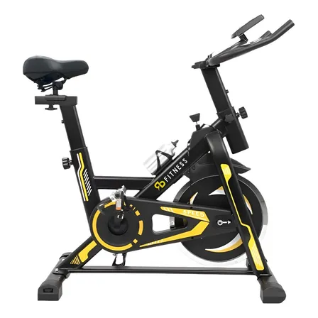 Bicicleta Spinning Com Roda De Inércia De 13kg Rb Fitness Cor Preto 127/220v