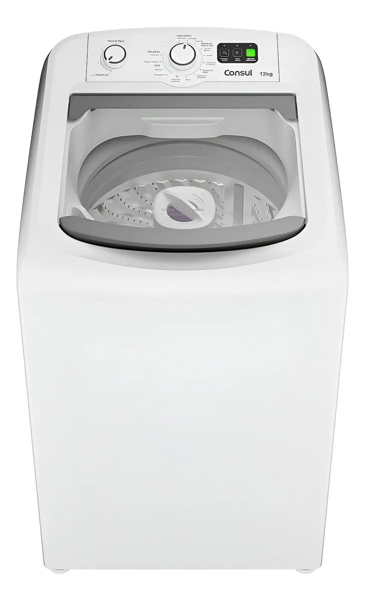 Máquina De Lavar Branca Consul 12kg Com Dosagem Econômica E Cor Branco 110v