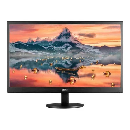 Monitor AOC E970SWNL LED 18.5" HD Preto 60Hz Antirreflexo