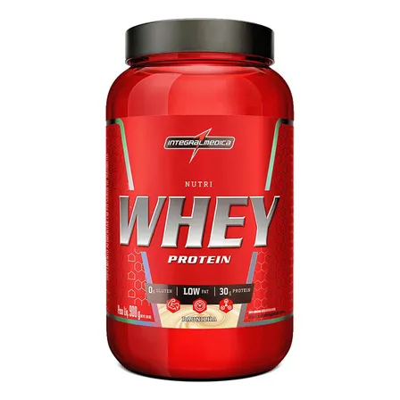 Nutri Whey Protein Baunilha Pote 900g Integralmédica