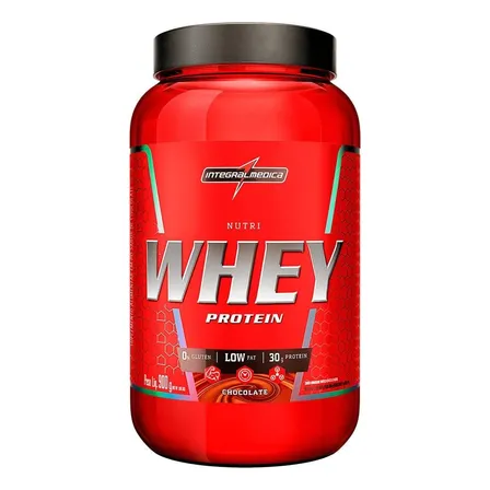 Nutri Whey Protein Chocolate Pote 900g Integralmédica