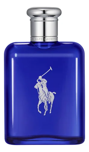 Perfume Masculino Eau de Toilette – Aquático e cítrico refrescante – Polo Blue – Ralph Lauren – Frasco com 125 ml