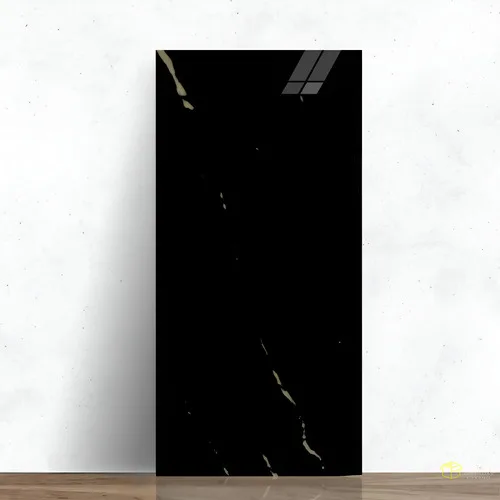 Kit 10 Placa Adesiva Mármore 3d Autocolante 60×30 Cm Painel Revestimento Decorativo Lavável Para Parede Preto 01