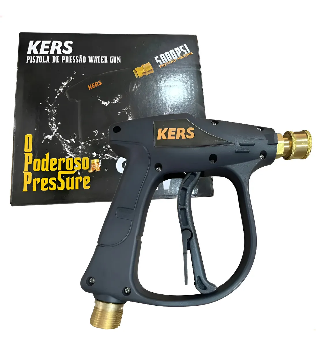 Pistola Lavadora De Alta Automotiva Pressao Kers Water Gun