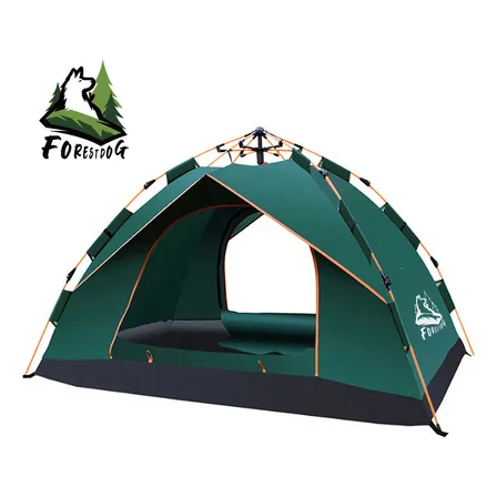 Barraca Auto-armável Pop Up Forestdog 4 Pessoas Impermeável 1000mm