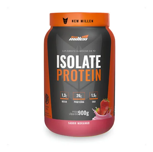 Isolate Protein Proteína Isolada 900g New Milen Zero Lactose