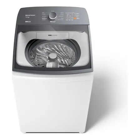 Máquina De Lavar Brastemp 14kg Branca Smart Sensor- Bwj14ab