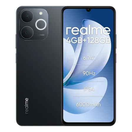 Smartphone Realme Note 70s 128gb 4gb Ram - Preto