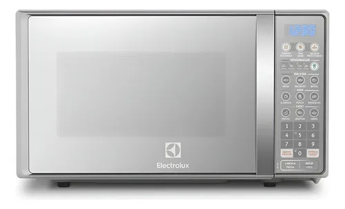 Micro-ondas Electrolux 20l Cor Inox Espelhado Mt30s