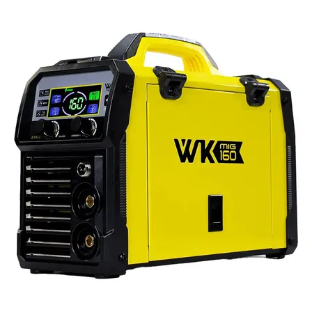 Máquina De Solda 160A Multiprocesso MIG Sem Gás MMA TIG Lift Bivolt Automática IGBT