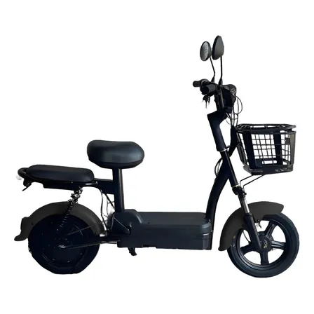 Bicicleta Scooter Elétrica 500w Gts Super Power Preta Preto