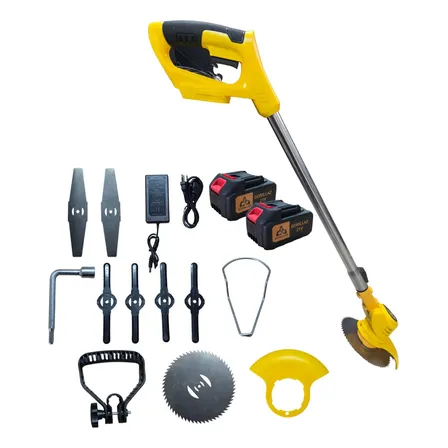 Roçadeira 21v - 2 Baterias Sw14 Amarela Gorillaz Amarelo