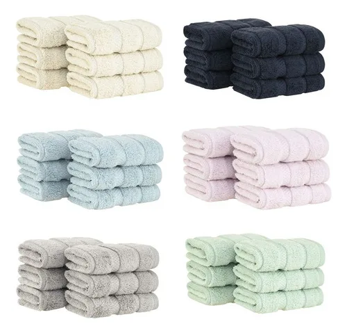 Kit 6 Peças Toalha Lavabo Buddemeyer Vision Dual Air