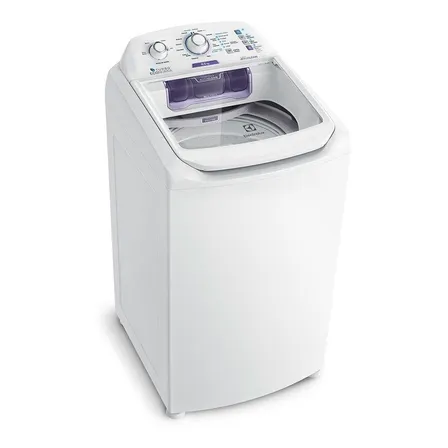 Máquina De Lavar Electrolux 8,5kg Branca Turbo Economia Com Jet&clean E Filtro Fiapos (lac09) 127v Branco