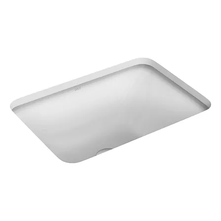 Cuba para banheiro de embutir Deca Linha L L.375.17 branco brilhante 48cm x 35.5cm 17cm de altura